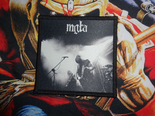 Mgla patch black metal - black,