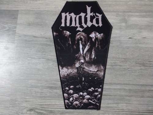 Mgla coffin back patch - patch,