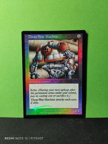 Foil thran war - foil, machine