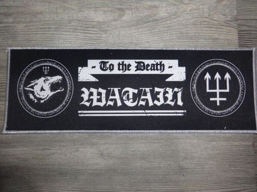 Watain back patch - back, strip